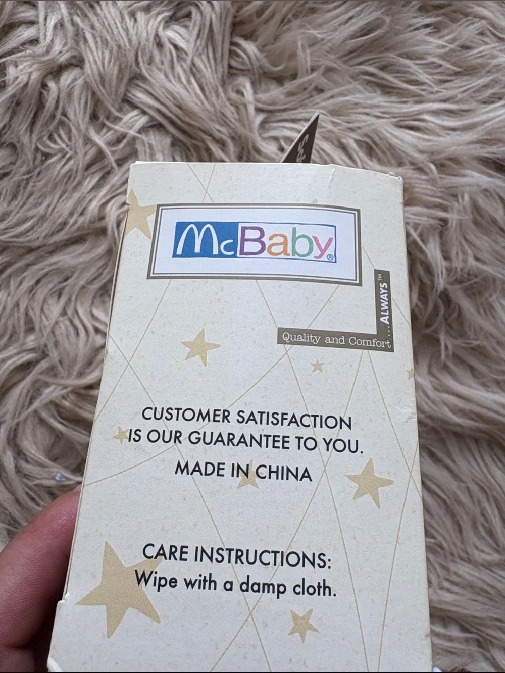 White Vintage New McBaby Soft Sole Baby Walkers - Size 0